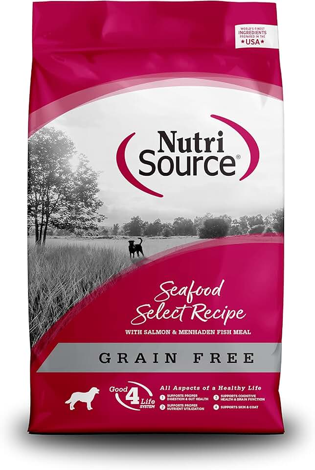 Seafood Grain-Free Dry Dog Food, 5 lb