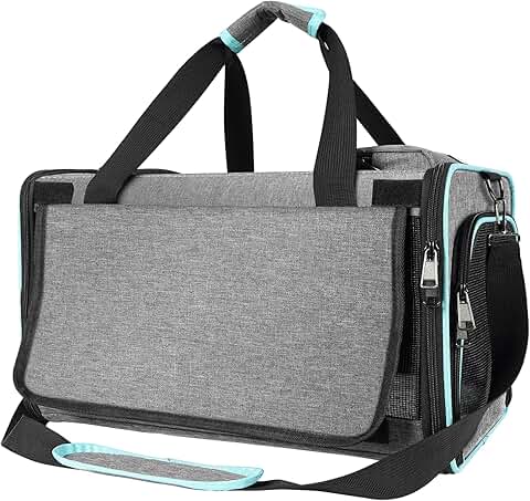 Soft-Sided Cat and Small Pet Travel Carrier