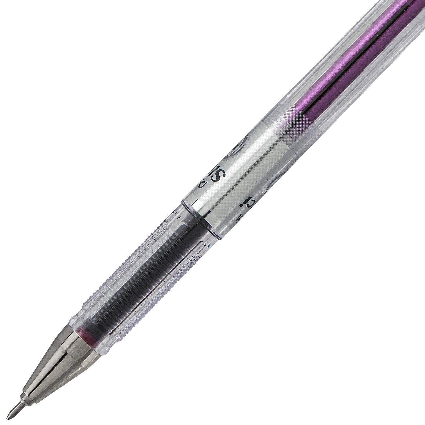 Violet Gel Pen, 0.25 mm, 12-pack