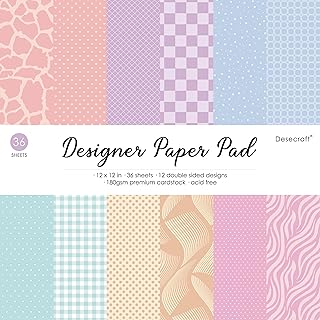 Pastel Easter Scrapbooking Cardstock, 36 Sheets