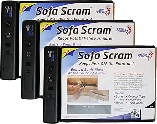 High Tech Pet Sofa Scram Sonic Pad Pet Deterrent 3-Pack