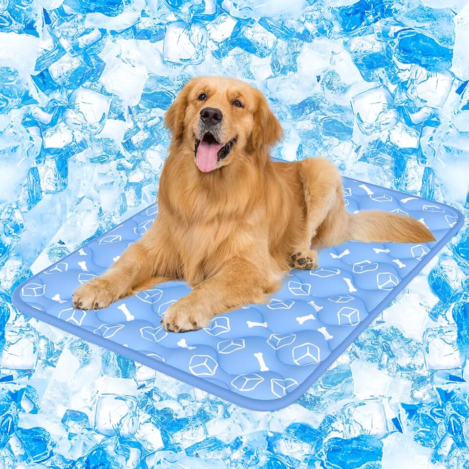 Large Cooling Mat for Dogs, Waterproof and Washable