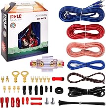 8 Gauge Car Audio Wiring Kit, 20ft, Power and Speaker Wires