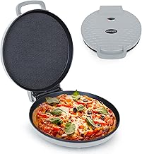 12-inch Pizza Maker with Non-Stick Plates and Cool-Touch Handle
