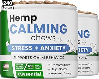Hemp Calming Treats for Dogs - Stress & Anxiety Relief