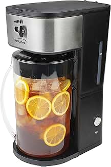 Iced Tea and Coffee Maker with 64 oz Pitcher