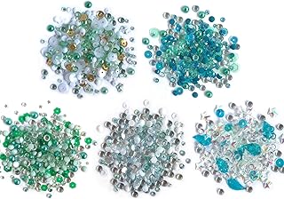 Iridescent Embellishments for Crafts, 50g
