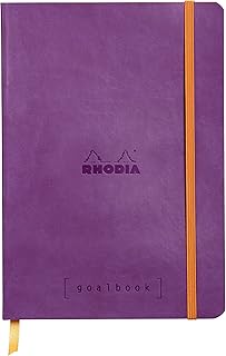 Purple A5 Dotted Goalbook Journal