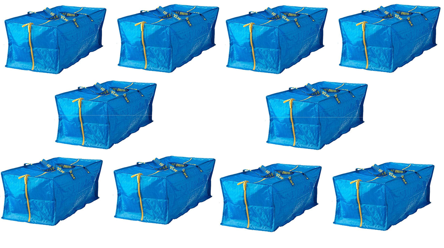 10 X Large Blue Frakta Trunk for Trolley Laundry Bag