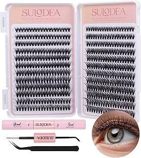 DIY Lash Extension Kit with 480 Clusters and Tools