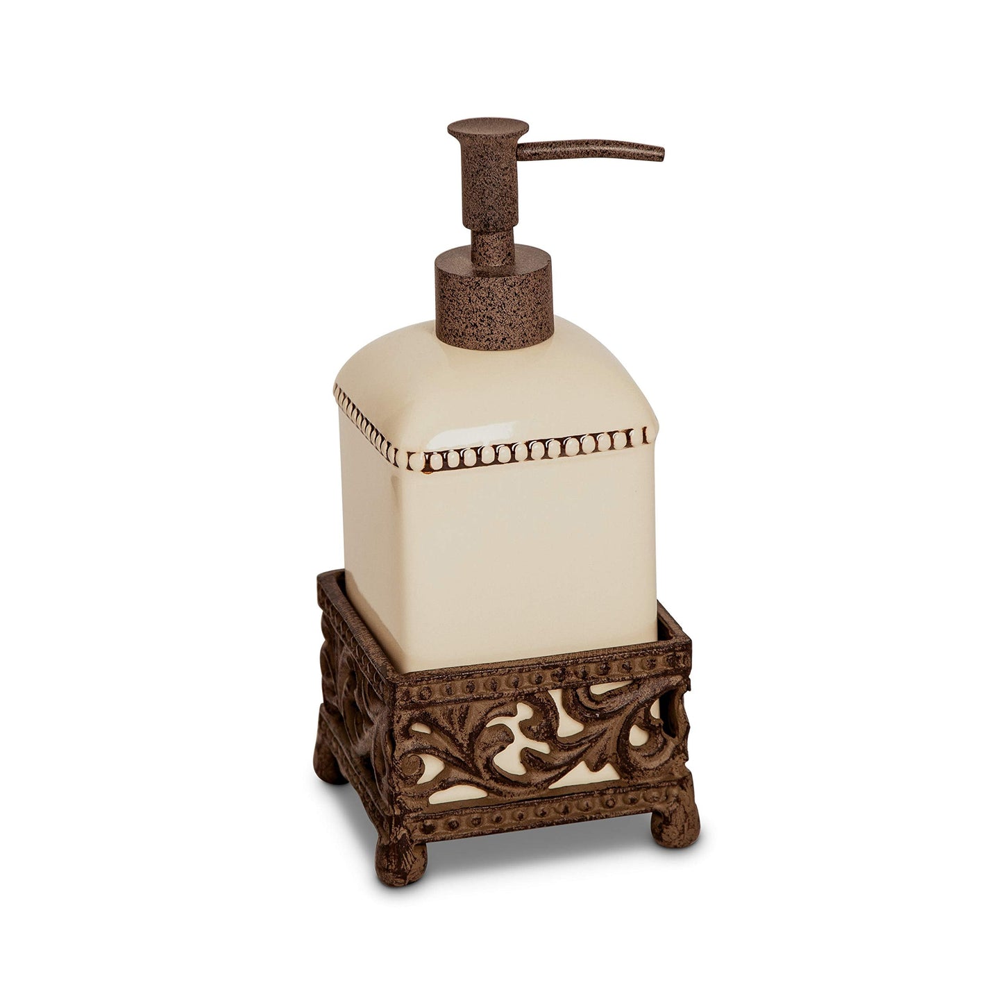8.5in H Acanthus Soap Dispenser