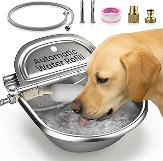 Automatic stainless steel water dispenser for pets