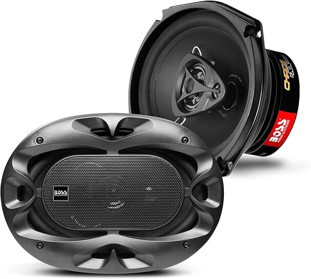 6x9 Inch Car Door Speakers, 400W, 3-Way, Pair