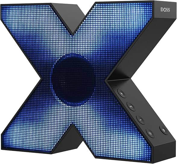 Wireless Bluetooth Desktop Speaker with 10W Sound and Light Effects
