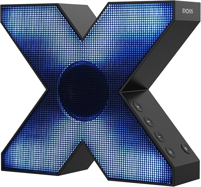 Wireless Bluetooth Desktop Speaker with 10W Sound and Light Effects