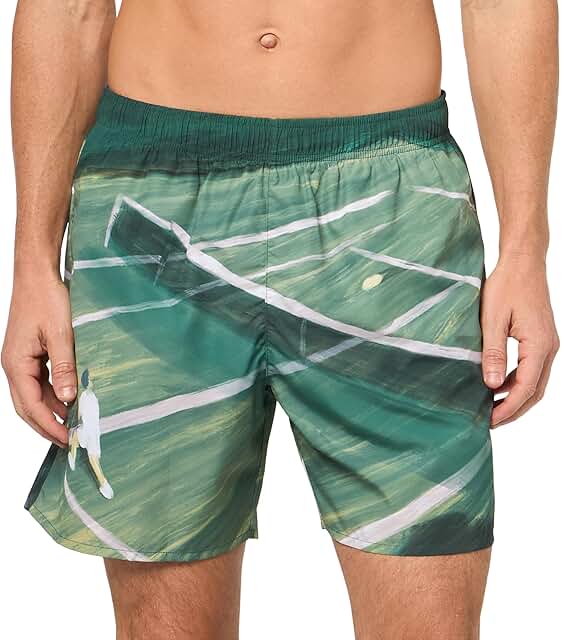 Men's Tennis Style Swim Trunks