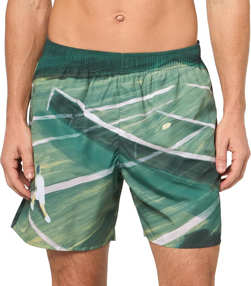 Men's Tennis Style Swim Trunks