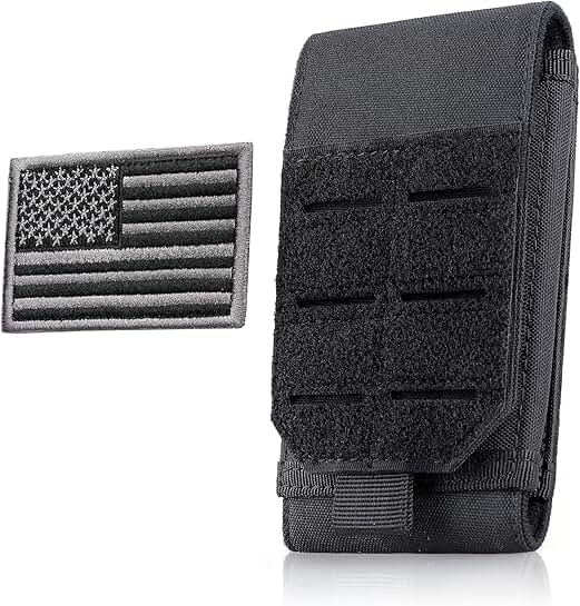 Tactical Molle Phone Pouch for Large Screen Smartphones