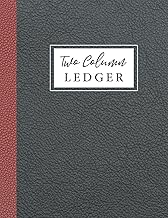 Two Column Ledger for Business Accounting