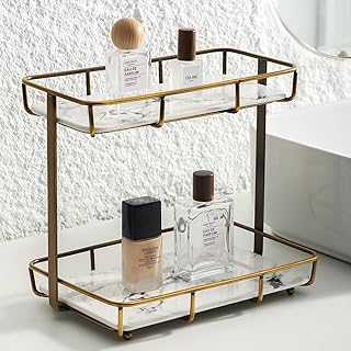 Bathroom Countertop Organizer for Perfume Makeup and Cosmetics