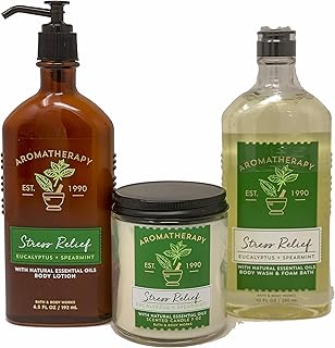 Aromatherapy Stress Relief Diffuser and Wellness Set