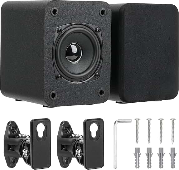 Wall Mount Passive Indoor Surround Sound Speakers