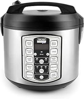 20-Cup Digital Rice Cooker and Food Steamer