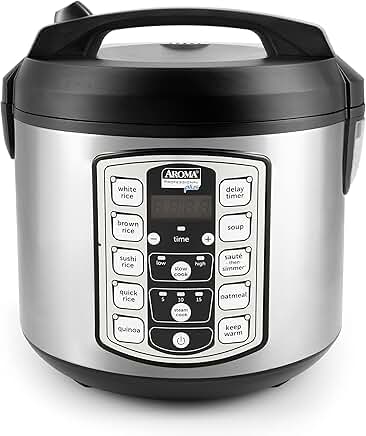 20-Cup Digital Rice Cooker and Food Steamer