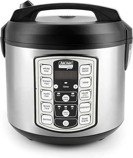 20-Cup Digital Rice Cooker and Food Steamer