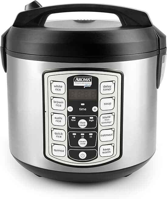 20-Cup Digital Rice Cooker and Food Steamer