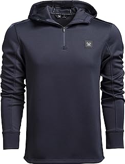 Dark Blue Limits 1/4 Zip Hoodie