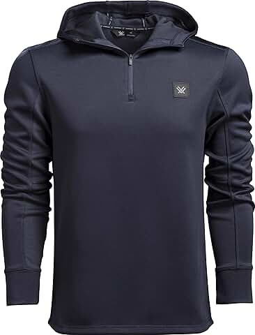 Dark Blue Limits 1/4 Zip Hoodie