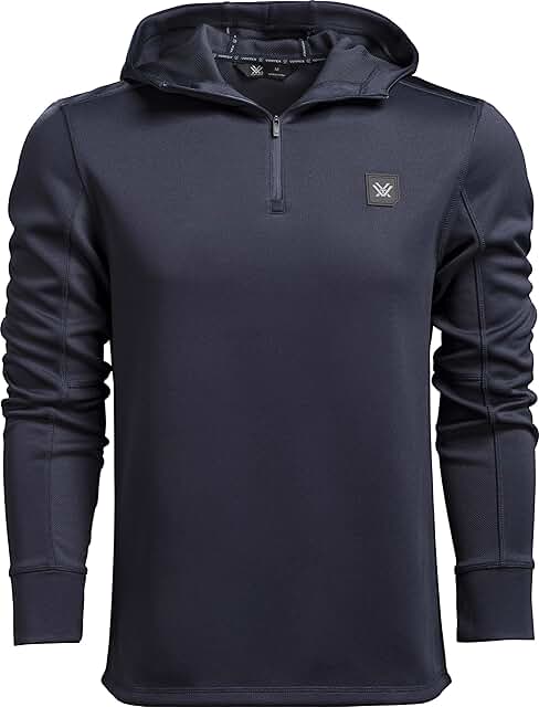 Dark Blue Limits 1/4 Zip Hoodie