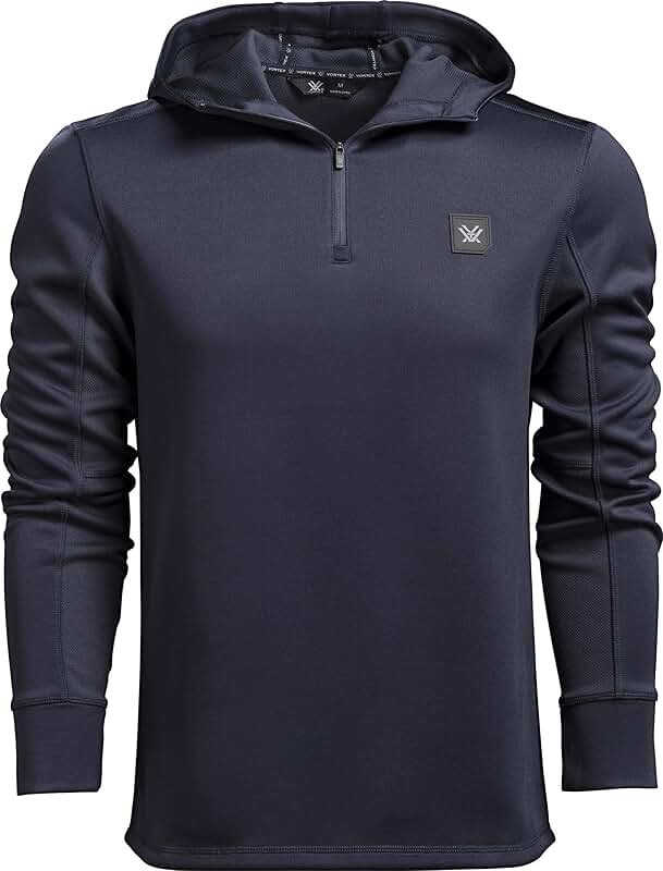 Dark Blue Limits 1/4 Zip Hoodie