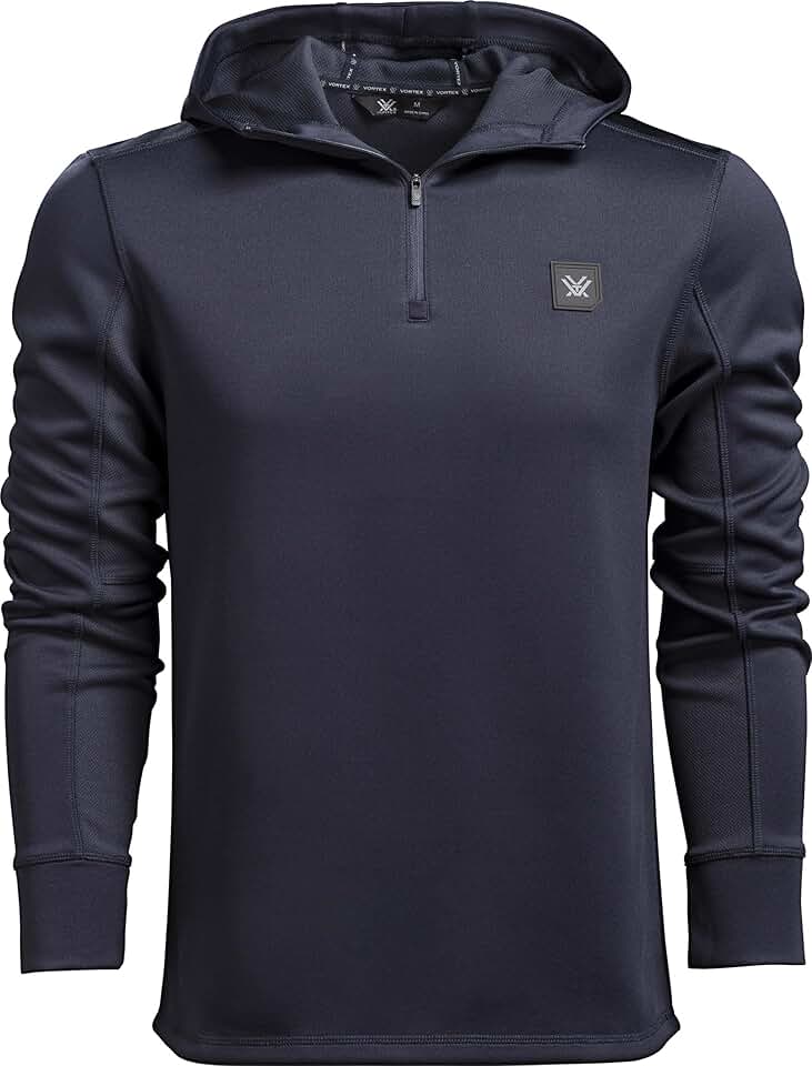 Dark Blue Limits 1/4 Zip Hoodie
