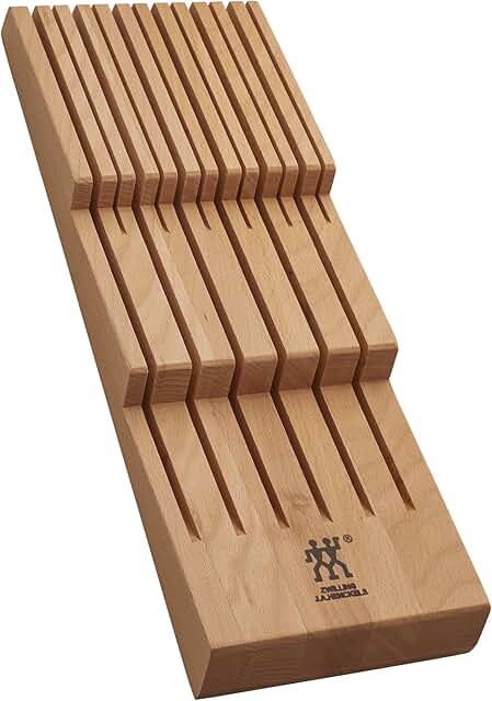 In-drawer Knife Organizer with 12 Slots