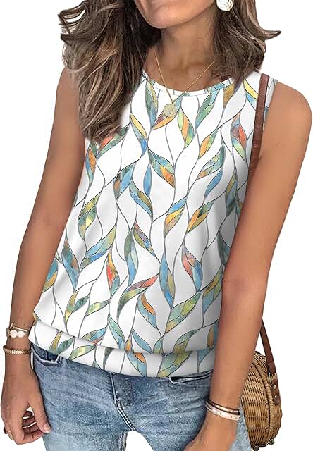 Loose Fit Summer Tank Tops for Women