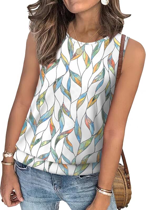 Loose Fit Summer Tank Tops for Women