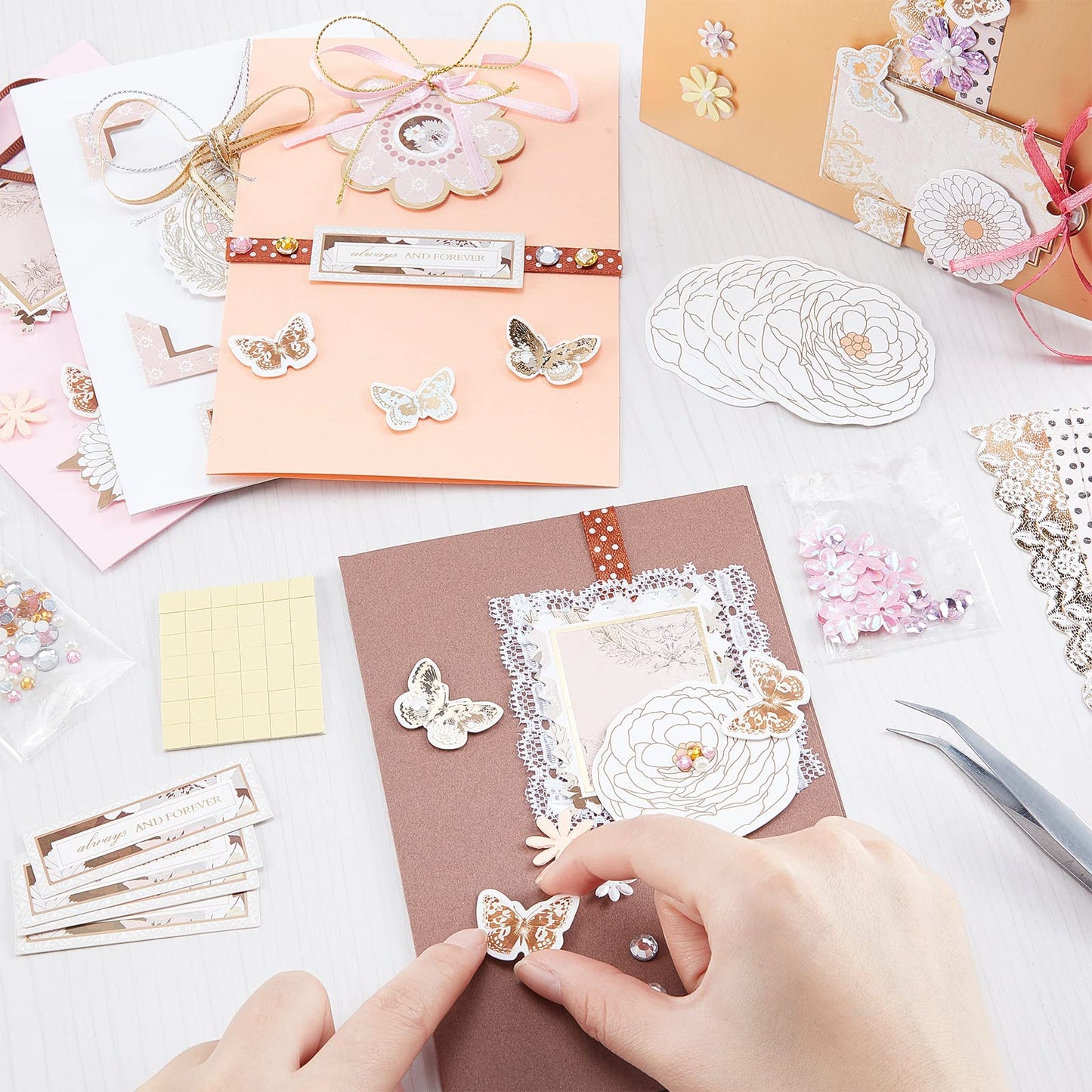 DIY Envelope Card Making Kit with 27 Designs