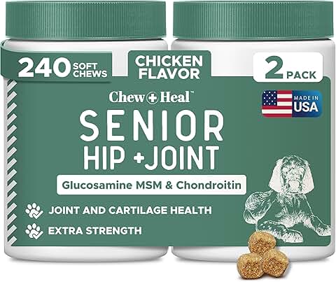 Glucosamine Soft Chews for Dog Joint Support