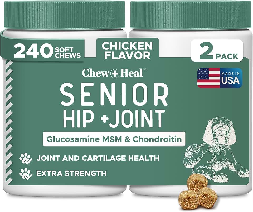 Glucosamine Soft Chews for Dog Joint Support