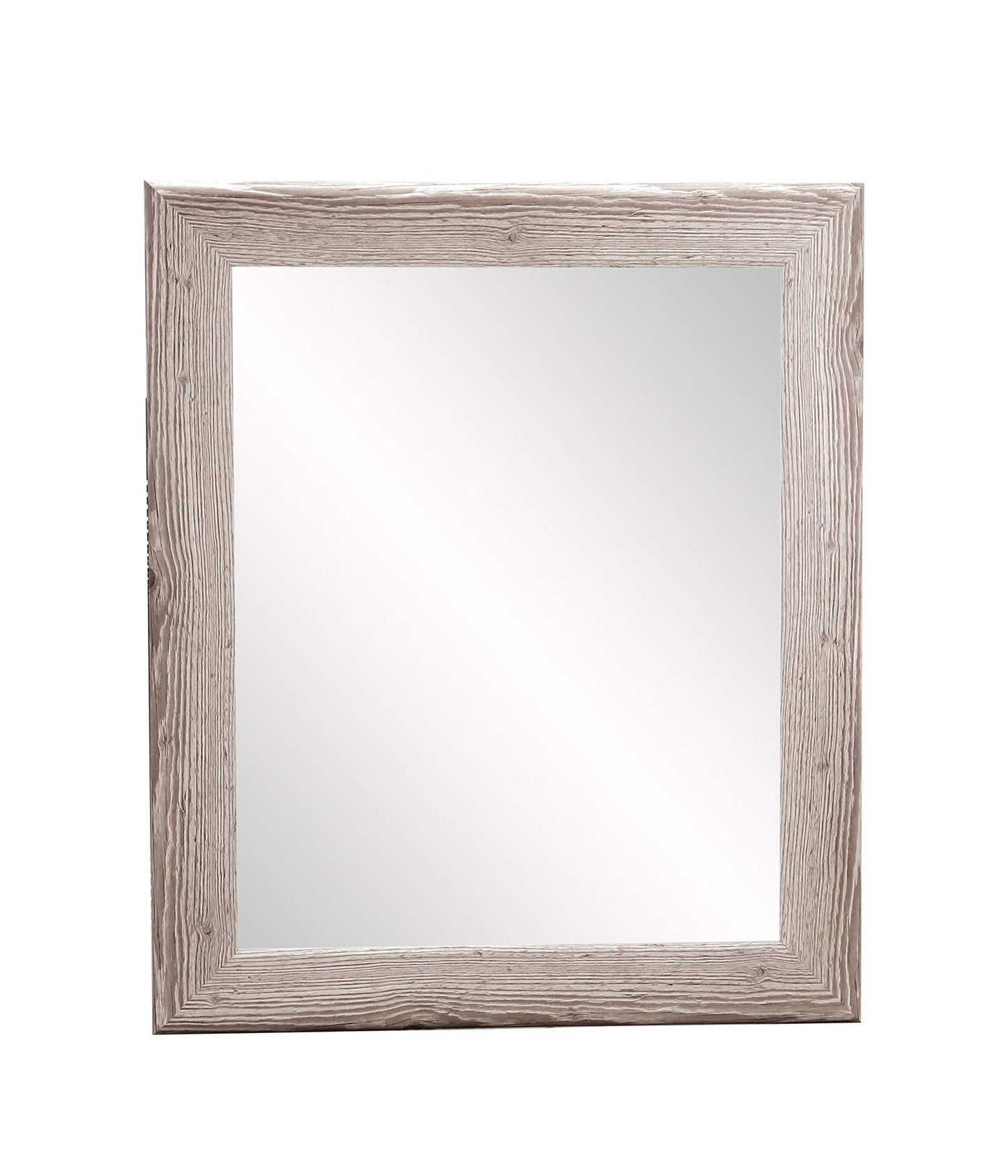 , LLC Cottage Wood Wall irror, 26.5 x 26.5, wood