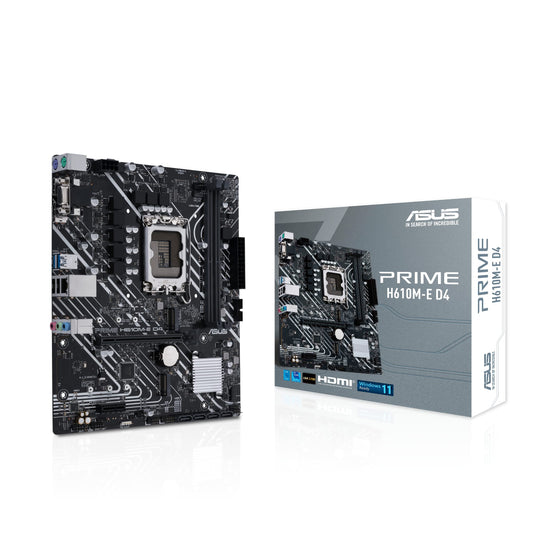 H610M-E D4 LGA 1700 Micro ATX Motherboard
