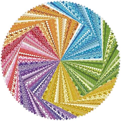 Rainbow Scrapbook Paper, 120 Sheets, 12x12 Inches