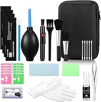 Camera and Sensor Cleaning Kit with Lens Pen