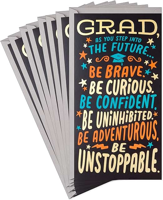 Graduation Gift Card Holders with Envelopes, 8 Pack