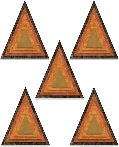 Stacked Tiles Triangles Thinlits Die