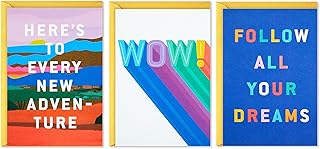 Graduation Card Assortment with Envelopes (3 Pack)