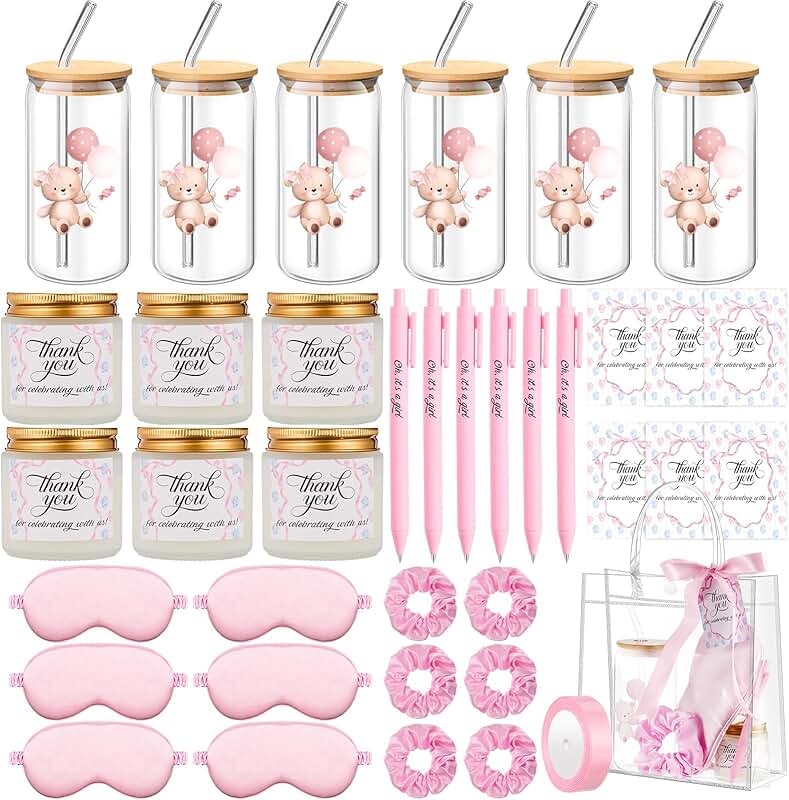 43 Baby Shower Prize Set with Gifts and Accessories