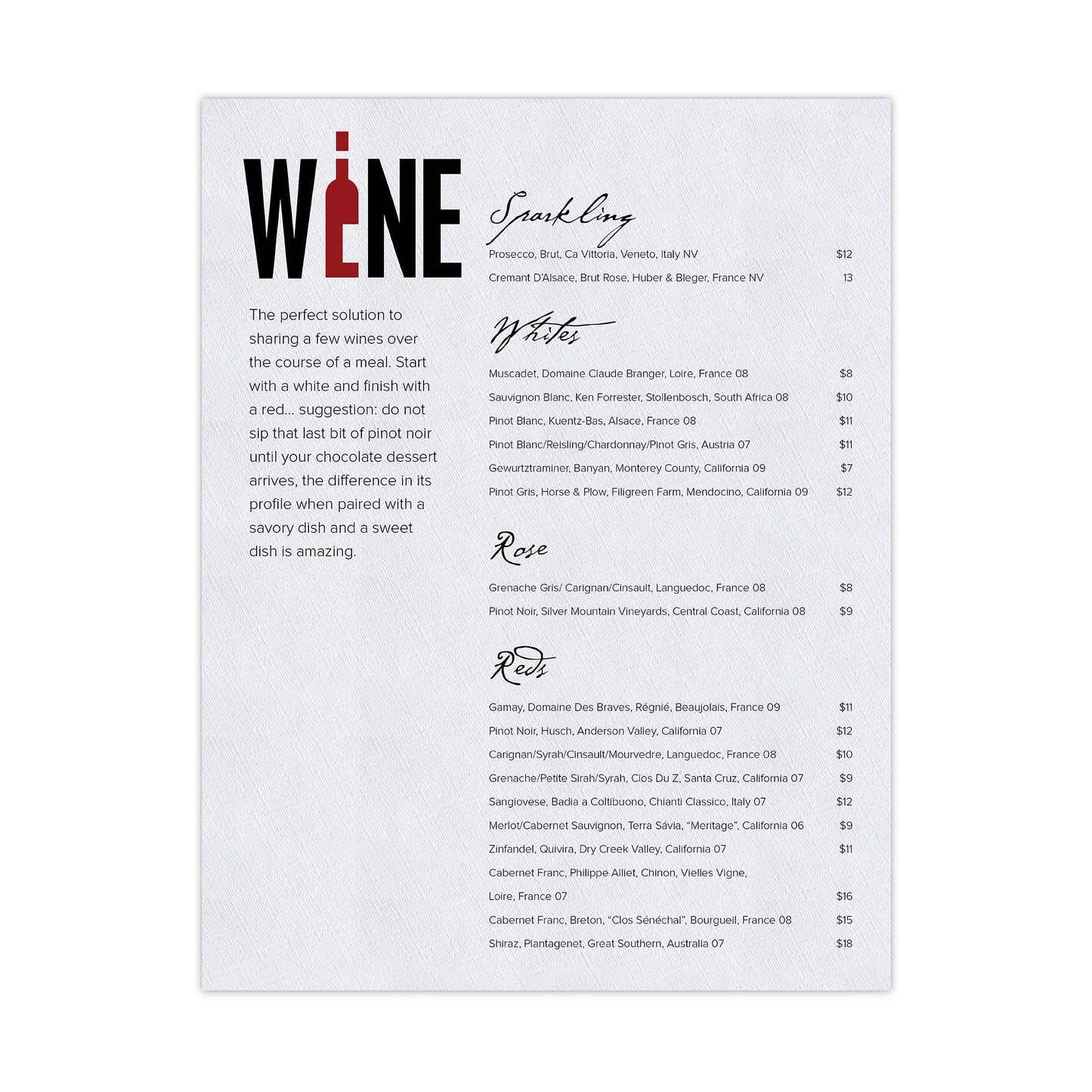 White 25% Cotton Linen Business Paper, 8.5 x 11, 100 Sheets
